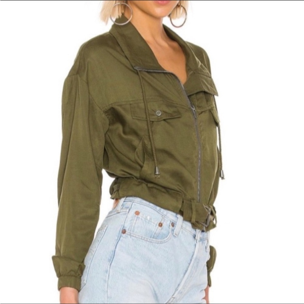 Lovers + Friends Bomber Jacket - L - Picture 1 of 6
